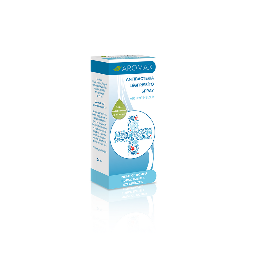 Image of Antibacterial Indiai citromfű-Borsmenta-Szegfűszeg -Aromax-