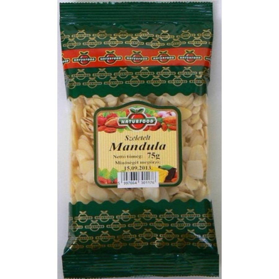 Image of Szeletelt mandula 75 gr. -Naturfood-