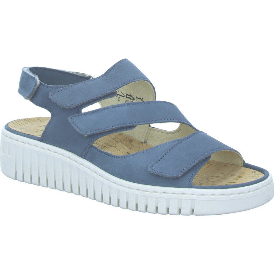 Image of Waldlaufer: H-Willow denim női szandál
