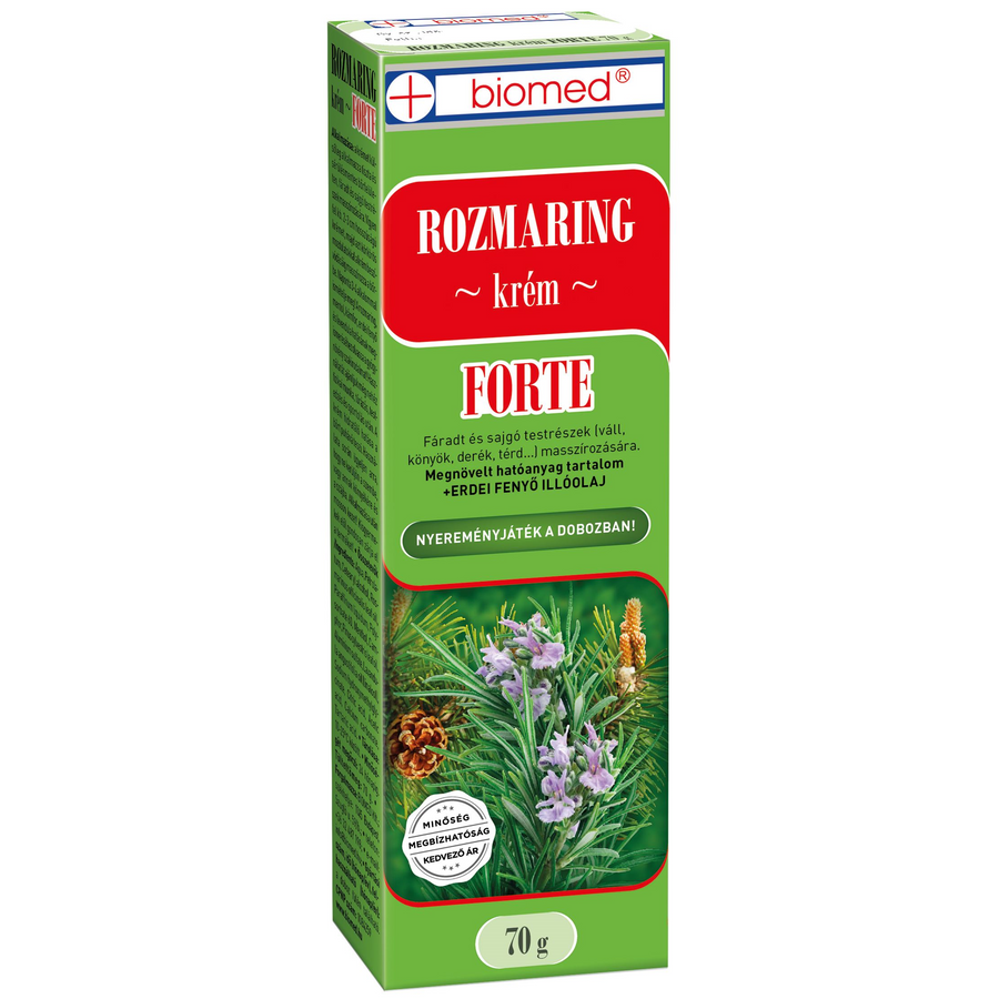 Image of Rozmaring krém FORTE 70gr.-Biomed-