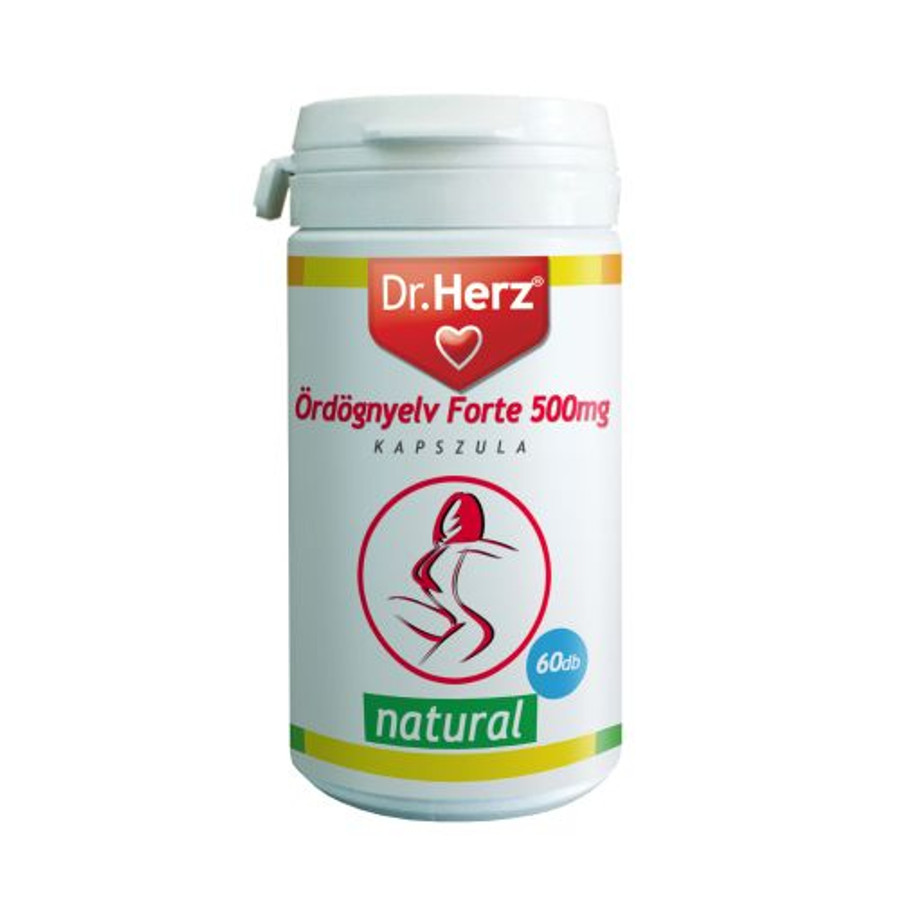 Image of Ördögnyelv forte 500 mg. -Dr.Herz-
