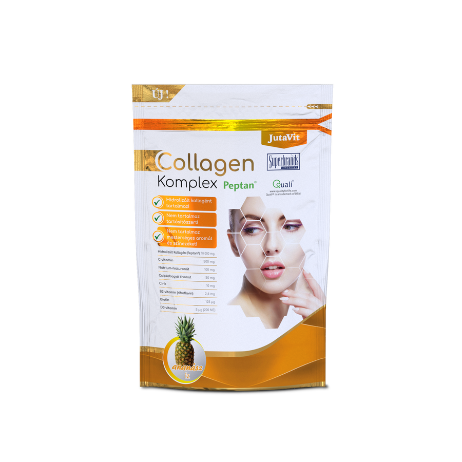 Image of Collagen Komplex italpor 381g ANANÁSZ ízben -Jutavit-