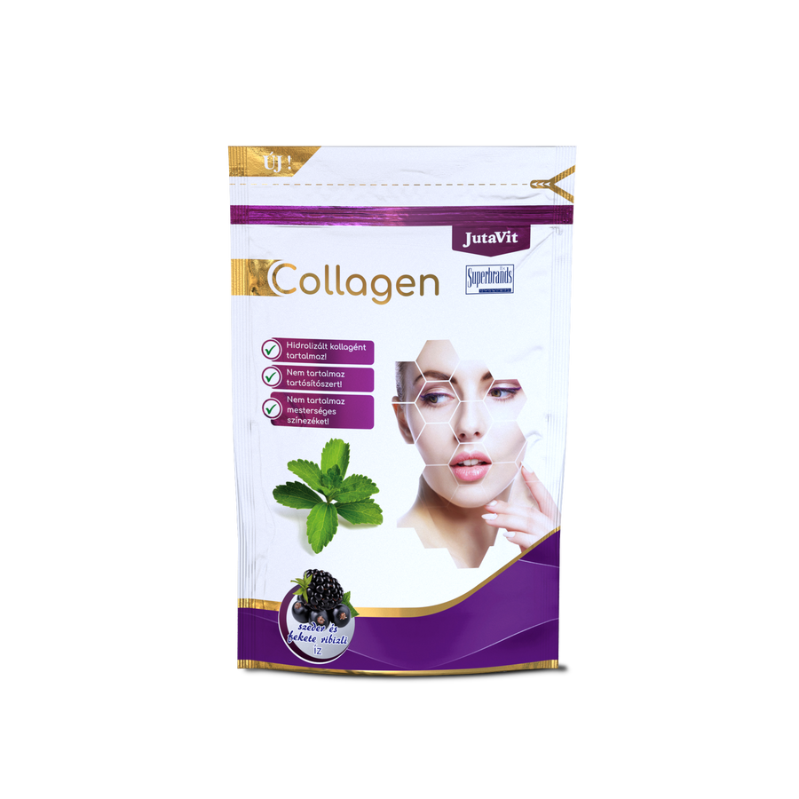 Image of Collagen Szeder-Fekete ribizli 367g -Jutavit-