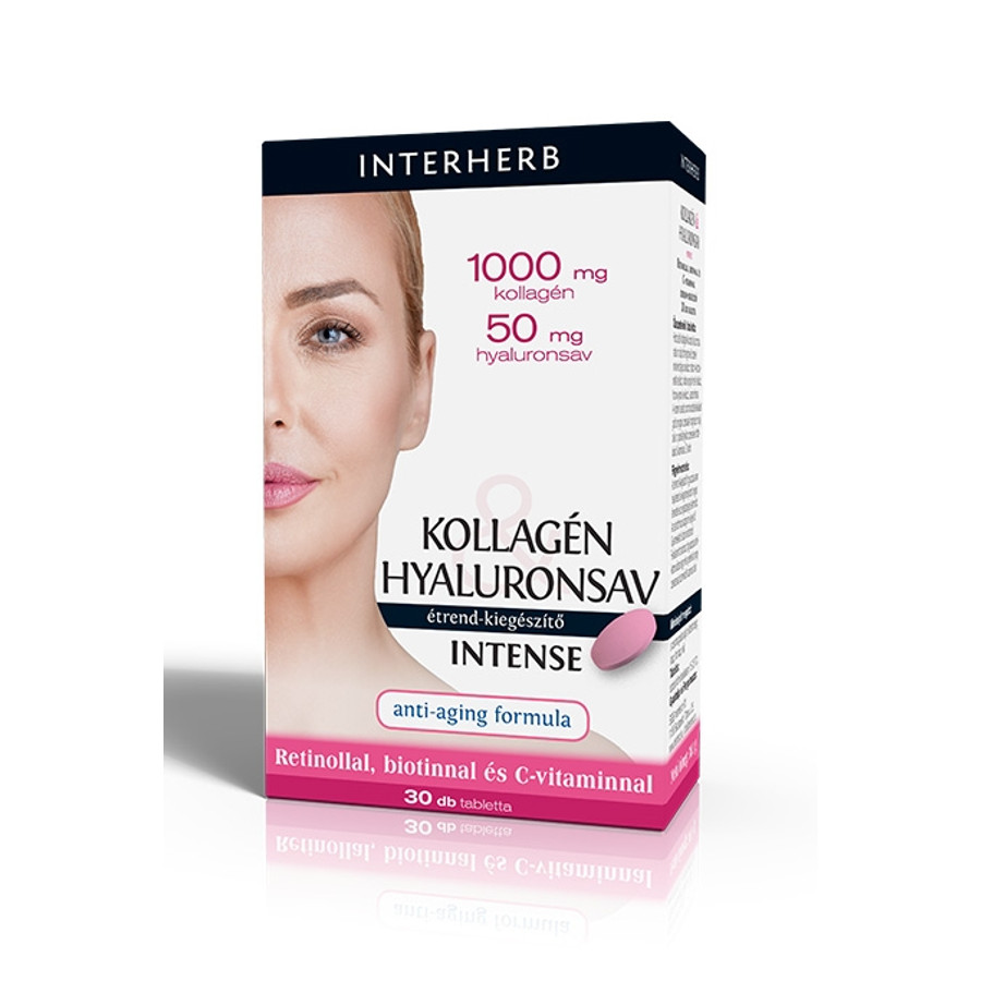 Image of KOLLAGÉN & HYALURONSAV INTENSE -Interherb-