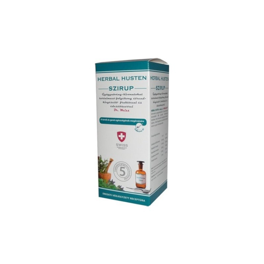 Image of Köhögés elleni szirup felnőtteknek 150 ml. -Herbal Swiss-