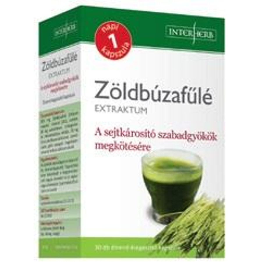 Image of Zöldbúzafűlé kapszula -Interherb-