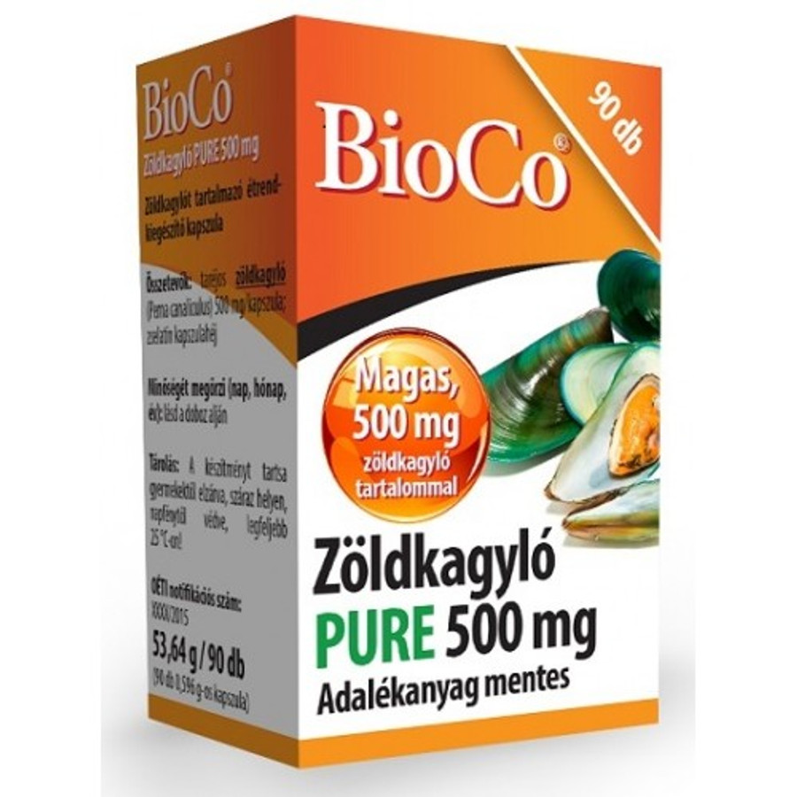 Image of Zöldkagyló kapszula 90x -BioCo-