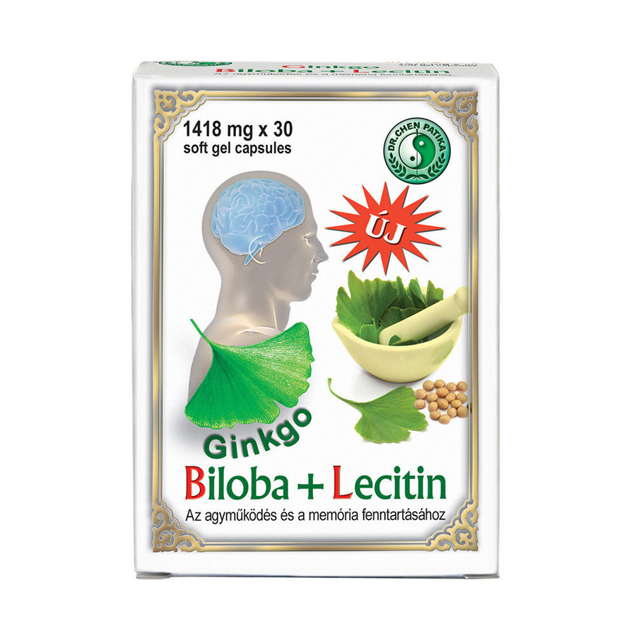 Image of Ginkgo biloba+ Lecitin-Chen patika-