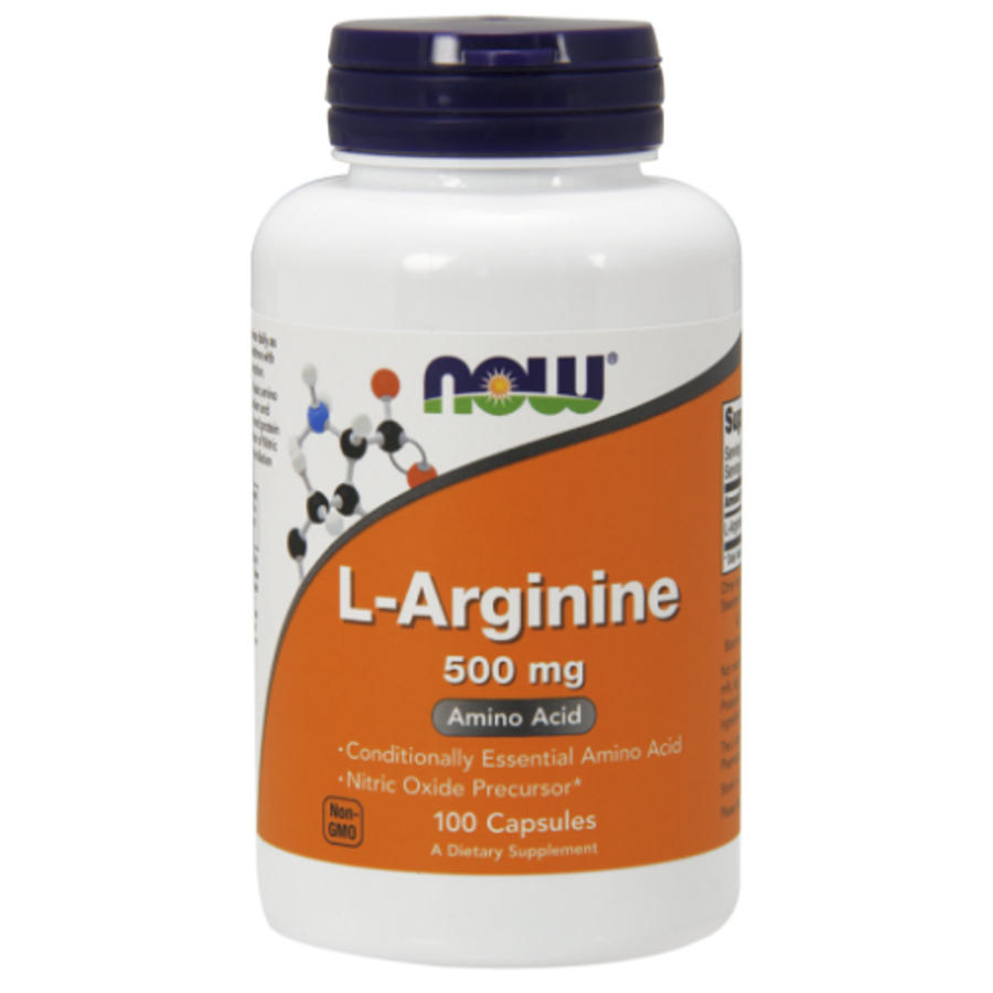 Image of L-Arginine 500 mg - NOW-