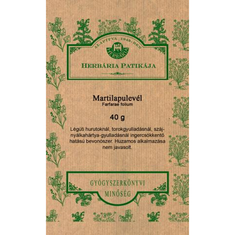 Image of Martilapulevél 40gr.-Herbária-