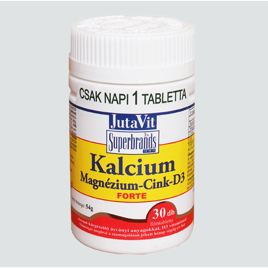 Image of Kalcium+Magnézium+Cink 30x-Jutavit-