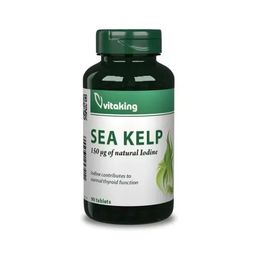 Image of Kelp (jód) nyomelem tabletta -Vitaking-