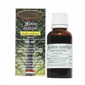 Fekete nadálytô bedörzsölôszer 30ml.