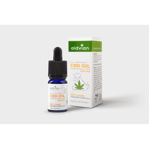 CBD állatoknak: 10 ml. 200 mg Pet care  -Aidvian-