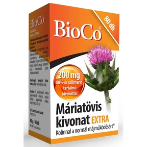 Máriatövis kivonat Extra 80x  -BioCo-