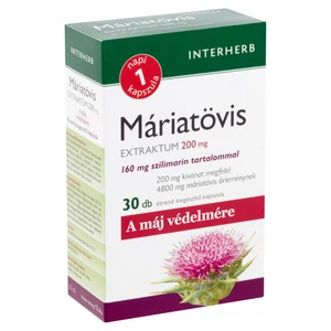 Máriatövis extraktum kapszula -Interherb-