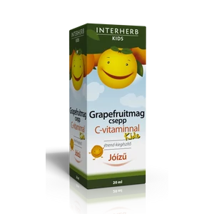 GRAPEFRUITMAG csepp KIDS C-vitaminnal 20 ml -Interherb-