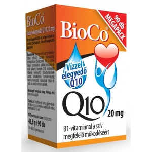 Vízzel elegyedő Q10 (20 mg)-BioCo-