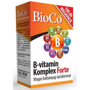 B-vitamin Komplex Forte 100x  -BioCo-