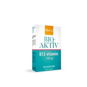 BIOAKTÍV B12-VITAMIN 1500 MCG TABLETTA 60 DB -BioCo-