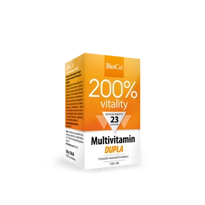 MULTIVITAMIN DUPLA  200% FILMTABLETTA 100 DB -Bioco-