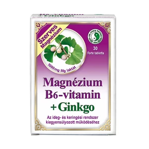 Magnézium B6 Ginkgo Forte-Chen patika-