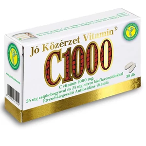 C vitamin 1000 mg.-Jó közérzet-