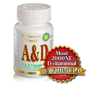A & D vitamin -Jó közérzet-