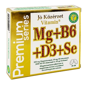 Prémium Mg+B6+D3+Se  -Jó közérzet-