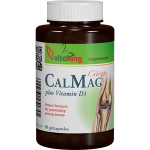 CalMag citrát + D-vitamin -Vitaking-