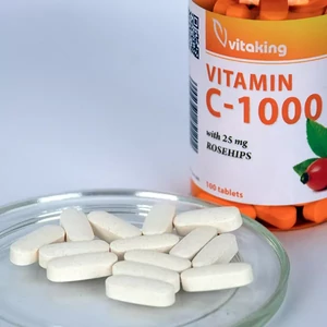 C vitamin csipkebogyóval 1000 mg. -Vitaking-