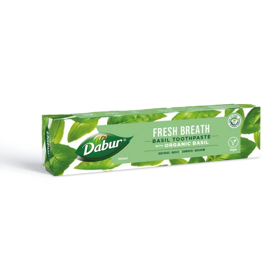 Dabur fogkrém bazslikommal