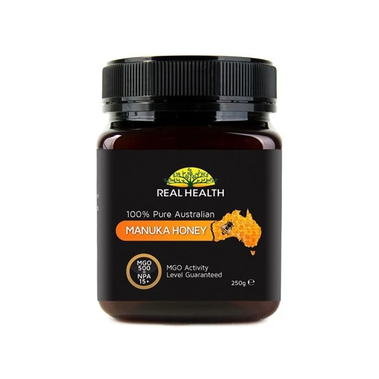 Manuka méz  MGO 500 250 gr.  .Real Health-