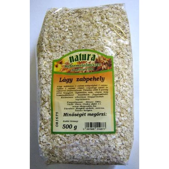 Lágy zabpehely 500g -Natura-
