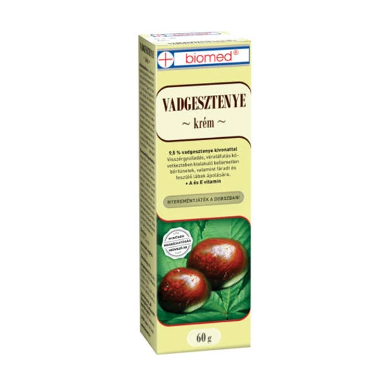 Vadgesztenye krém 60gr. -Biomed-