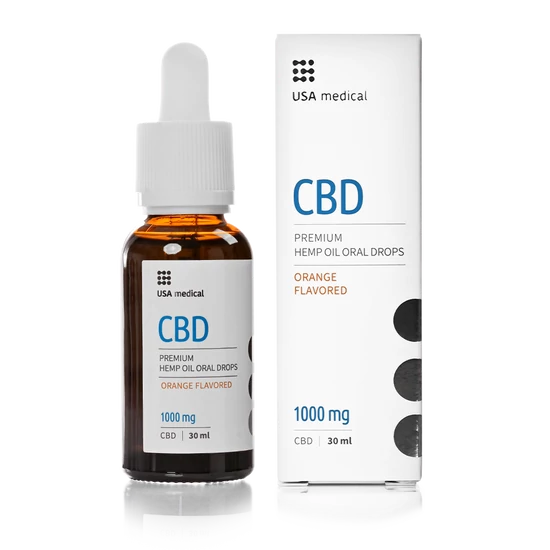 CBD olaj 30ml 1000mg   -USA medical -