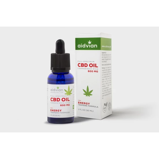 CBD olaj 30 ml. 600 mg. Energy -Aidvian-