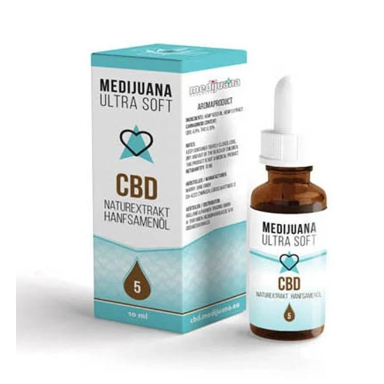 CBD Medijuana Ultrasoft   CBD olaj 5% CBD tartalommal (10 ml)