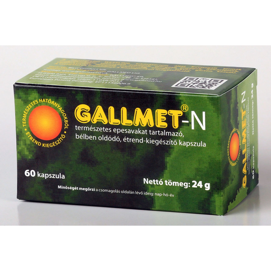 GALLMET-N * 60 db epesav kapszula