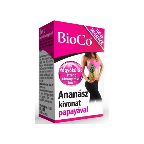 Ananász kivonat papayával  100x -BioCo-