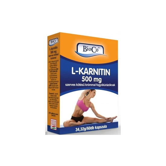 L-Karnitin 500 mg. -BioCo-