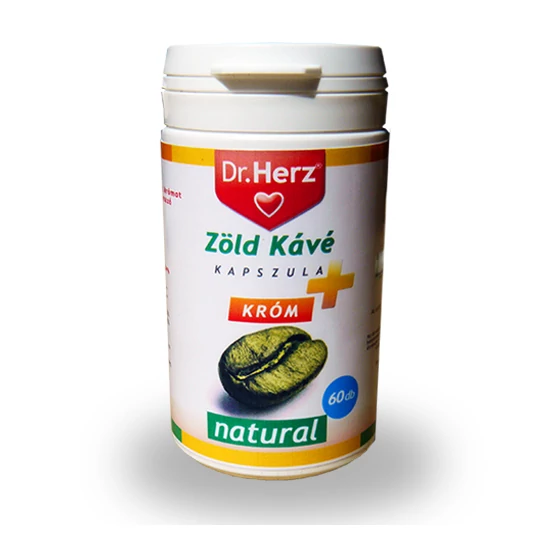 Zöld Kávé + Króm kapszula  -Dr.Herz-