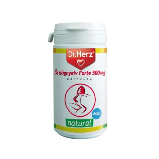 Ördögnyelv forte 500 mg. -Dr.Herz-