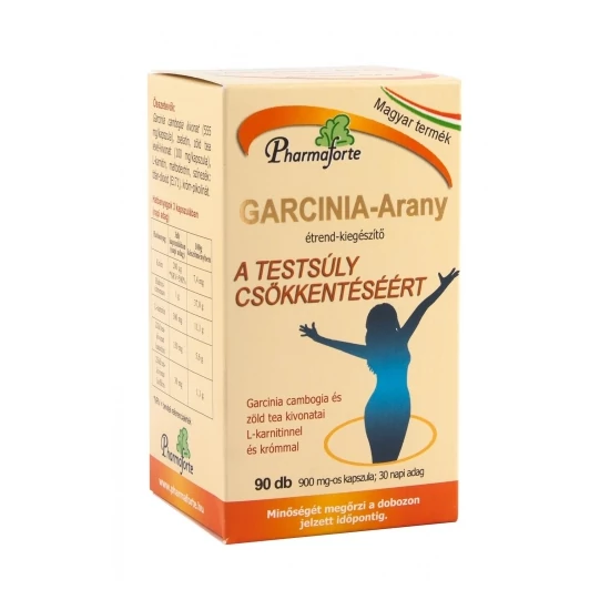 Garcinia-Arany kapszula 90x -Pharmaforte-