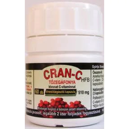 CRAN-C  Tőzegáfonya-kivonat-Pharmaforte-