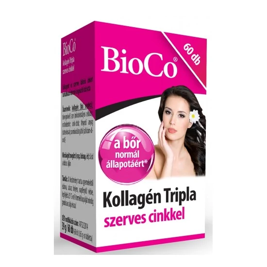 Kollagén tripla szerves cinkkel  -BioCo-