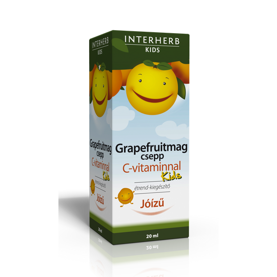 GRAPEFRUITMAG csepp KIDS C-vitaminnal 20 ml -Interherb-
