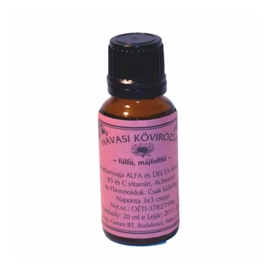 Havasi kövirózsa cseppek 20ml.-Gerani-