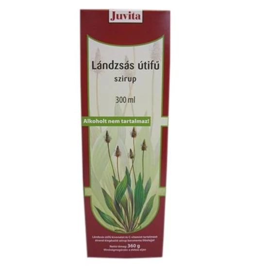 Lándzsás útifű szirup 300ml -Jutavit-