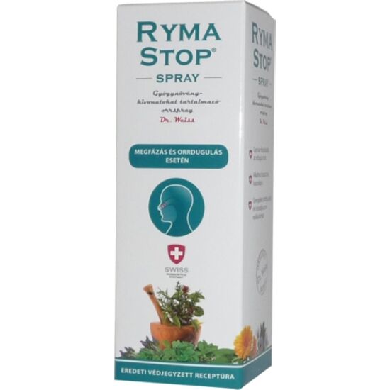 RymaStop gyógynövényes orrspray  -Herbal Swiss-